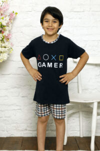 CHR 12255 granat piżama chłopieca piżama hurt wólka hurtownia piżam dla dzieci producent piżam