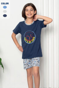 CHR 12262 granat piżama chłopieca piżama hurt wólka hurtownia piżam dla dzieci producent piżam