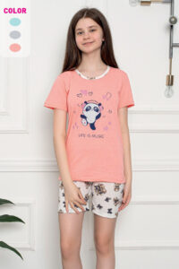 CHR 12265 morela piżama dziewczęca piżama hurt wólka hurtownia piżam dla dzieci producent piżam