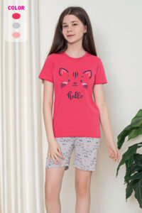CHR 12266 malina piżama chłopieca piżama hurt wólka hurtownia piżam dla dzieci producent piżam