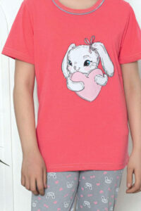 CHR 12268 malina piżama chłopieca piżama hurt wólka hurtownia piżam dla dzieci producent