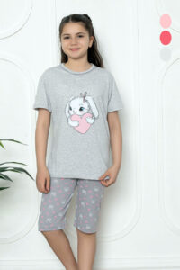 CHR 12268 szara piżama chłopieca piżama hurt wólka hurtownia piżam dla dzieci producent piżam